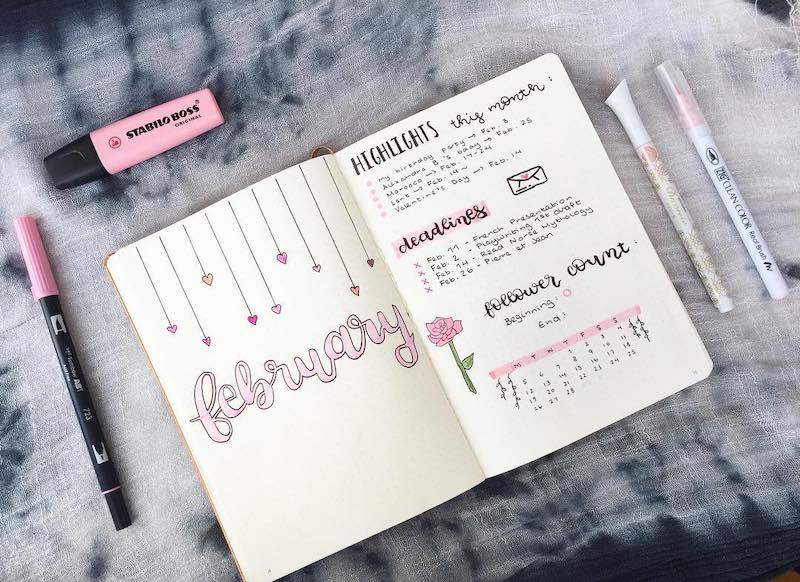Créer son bullet journal 📰😉 - econotes™