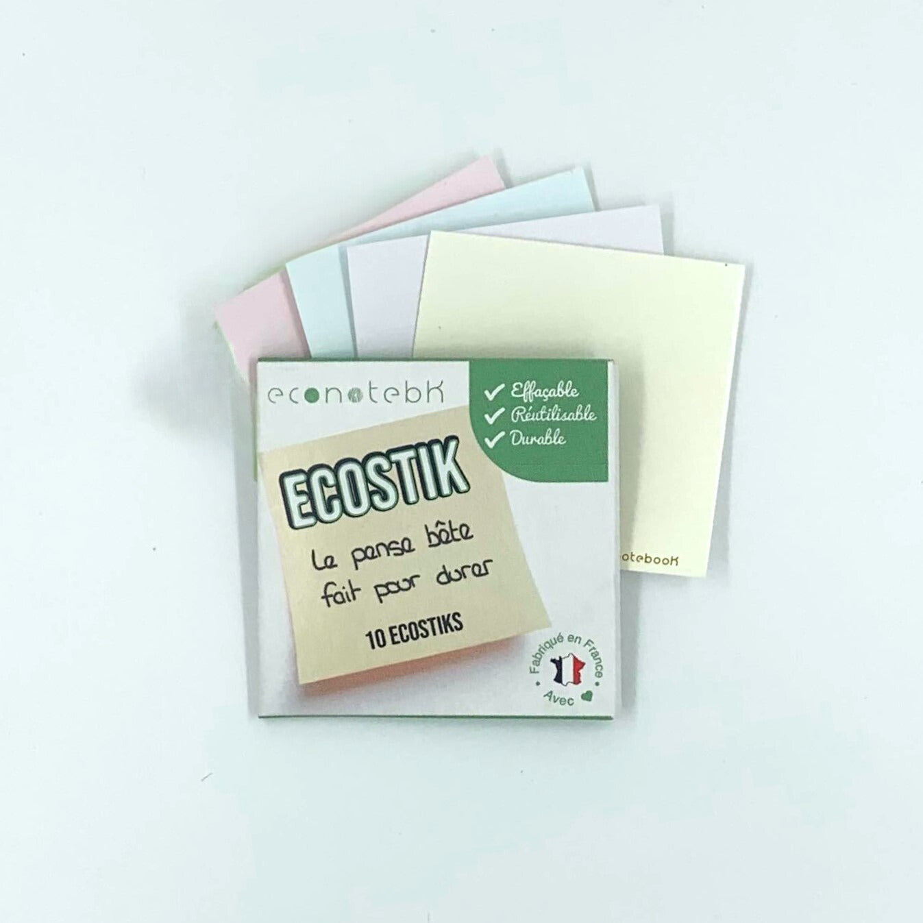 ECOSTIKS - Les notes repositionnables et réutilisables