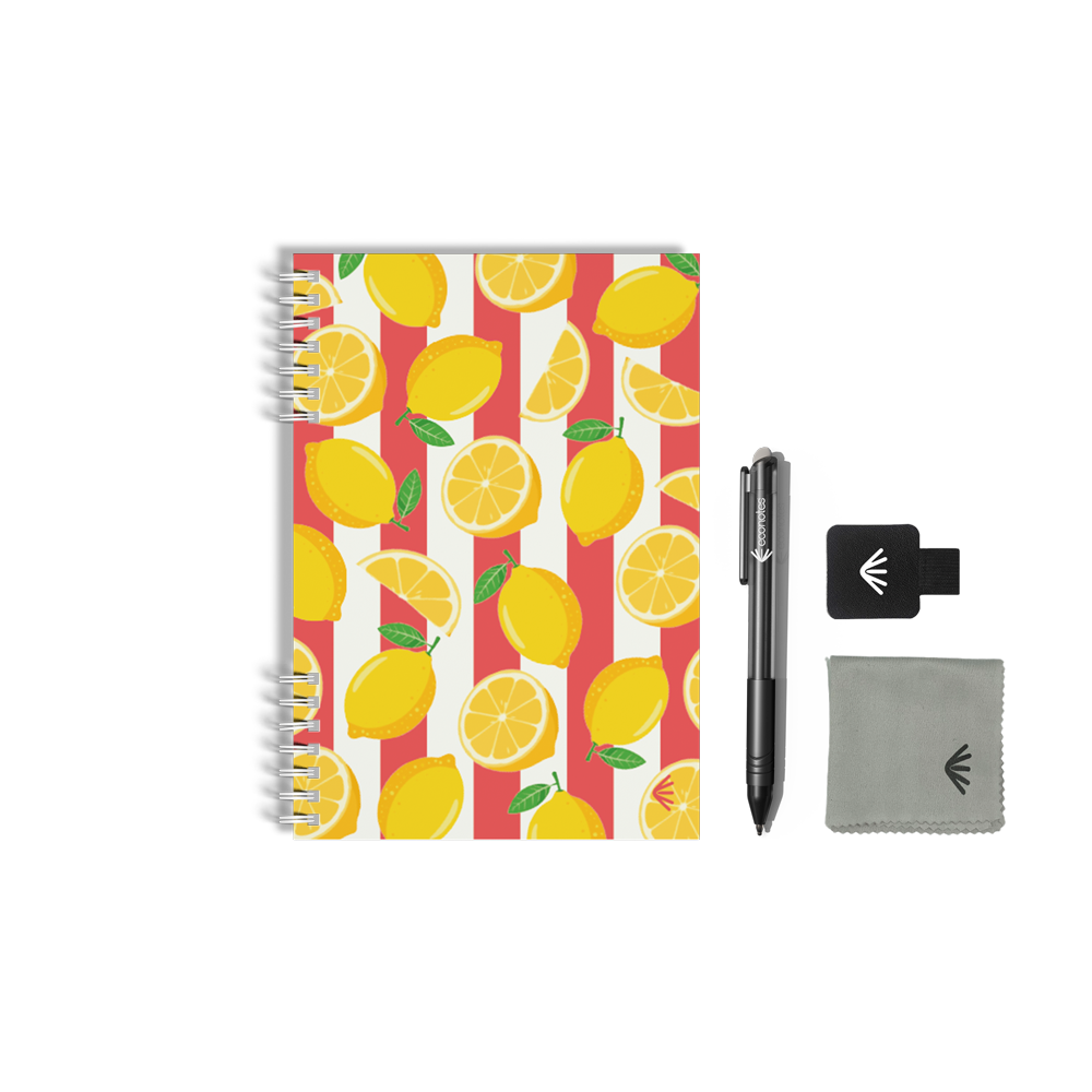 Cahier Citrons — Rouge