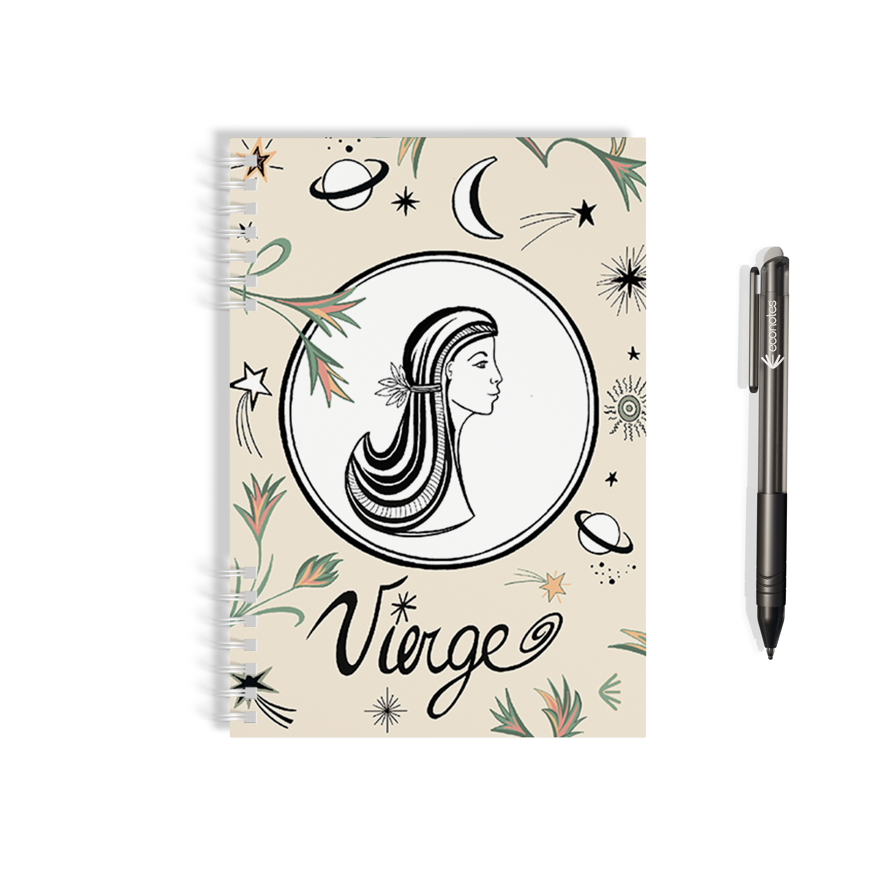Carnet réutilisable A5 Astrologie
