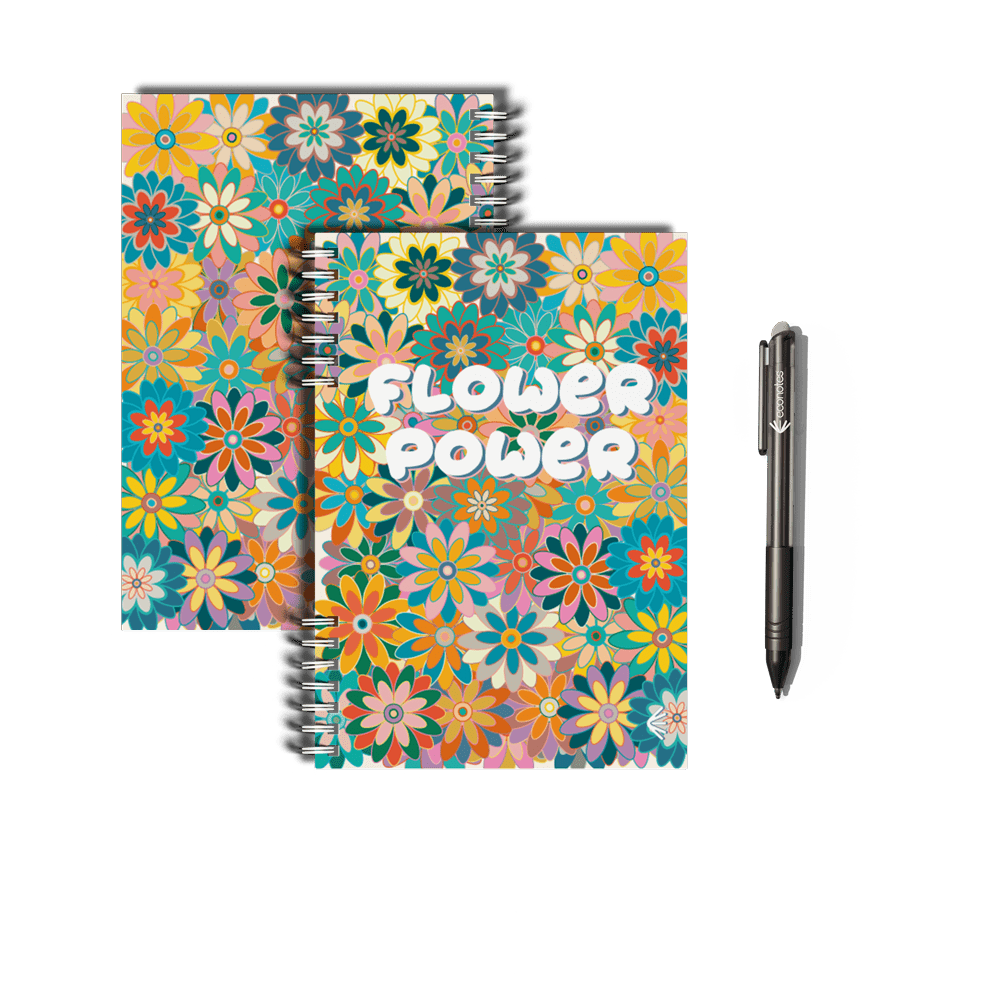 Carnet réutilisable A5 Good Vibes - econotes™