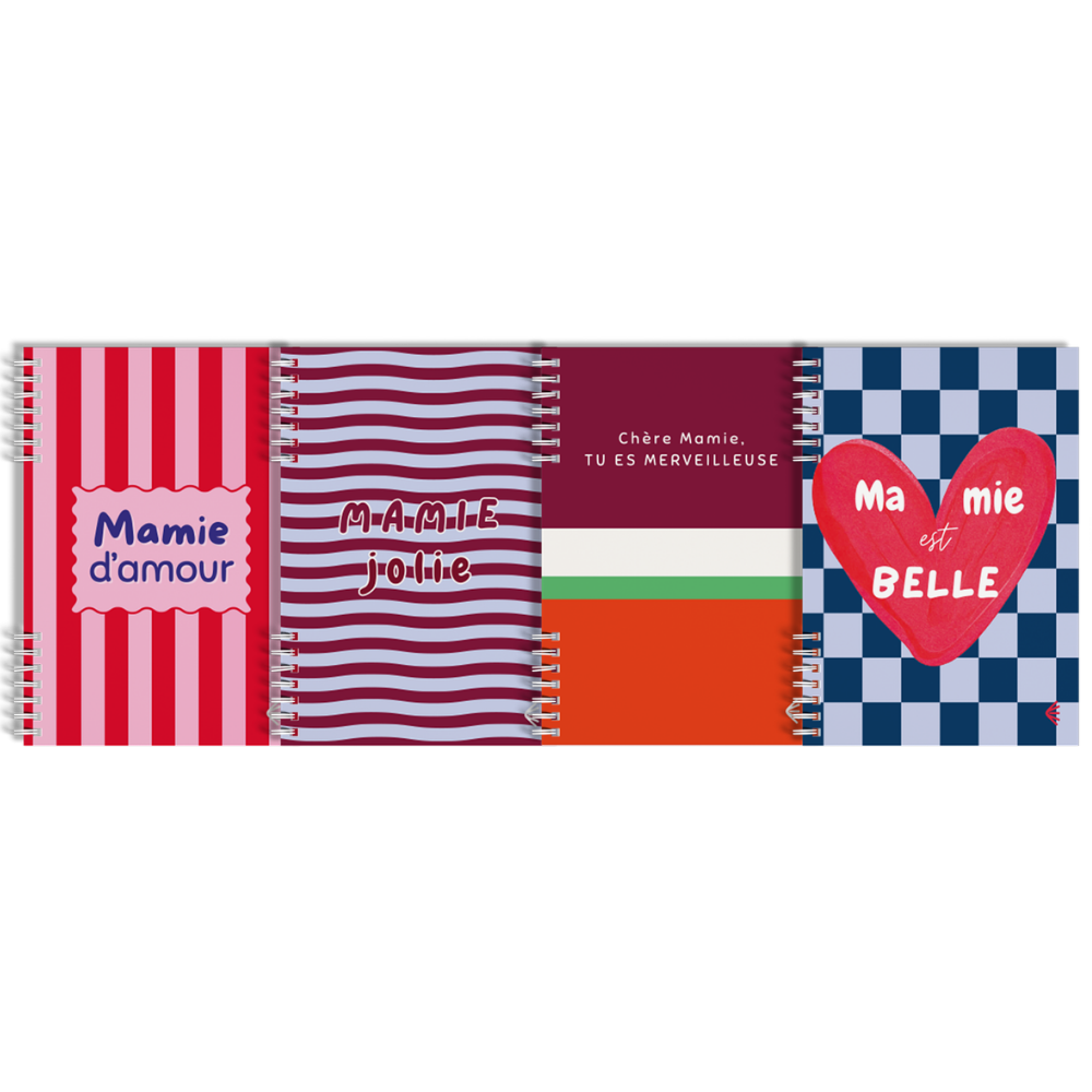 Carnet réutilisable A5 Pour mamie