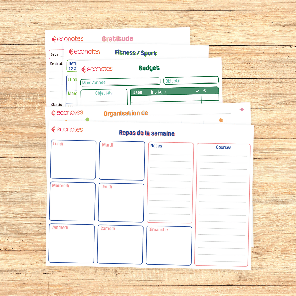 Planner A4 - econotes™