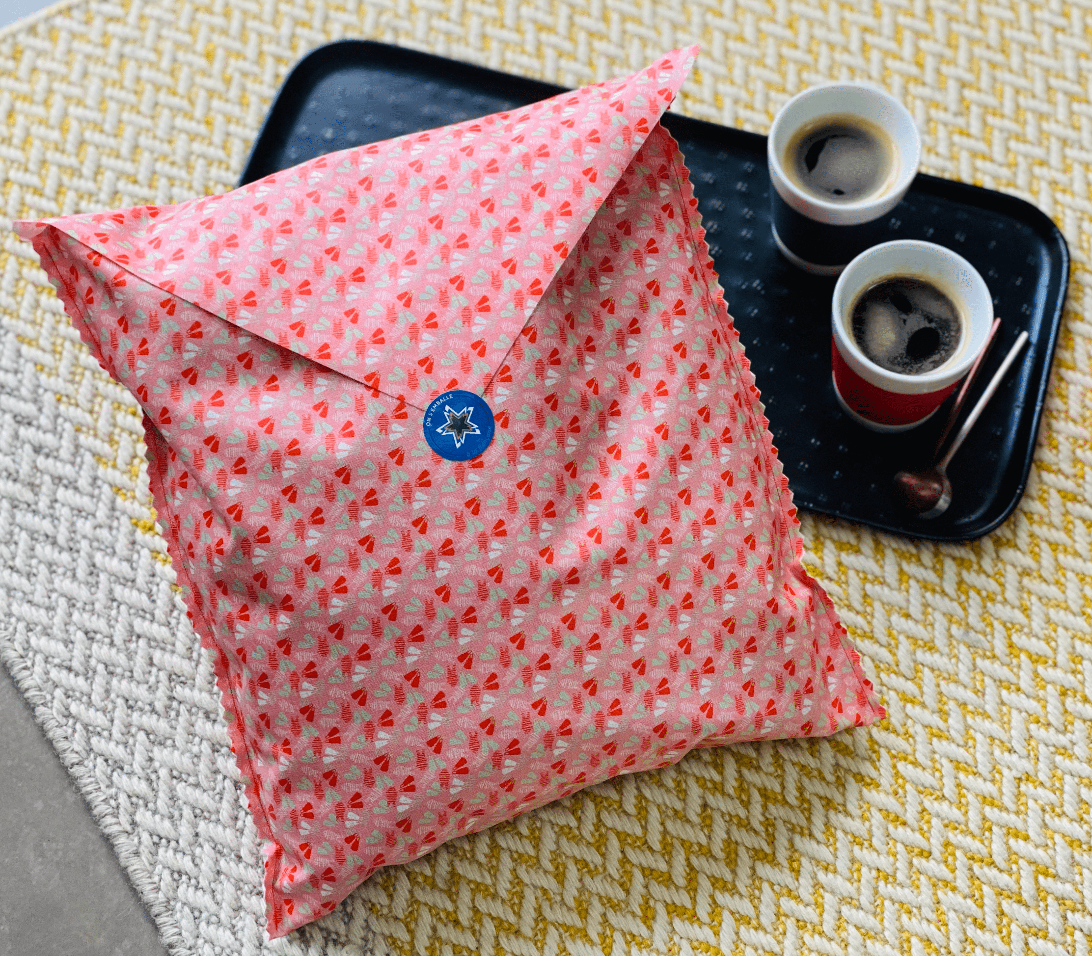 pochette cadeau réutilisable - taille A4 - econotes™