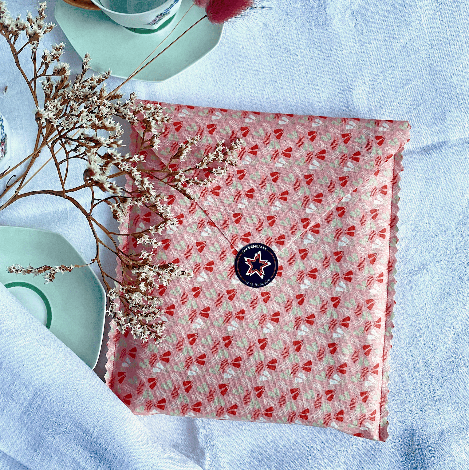 pochette cadeau réutilisable - taille A5 - econotes™