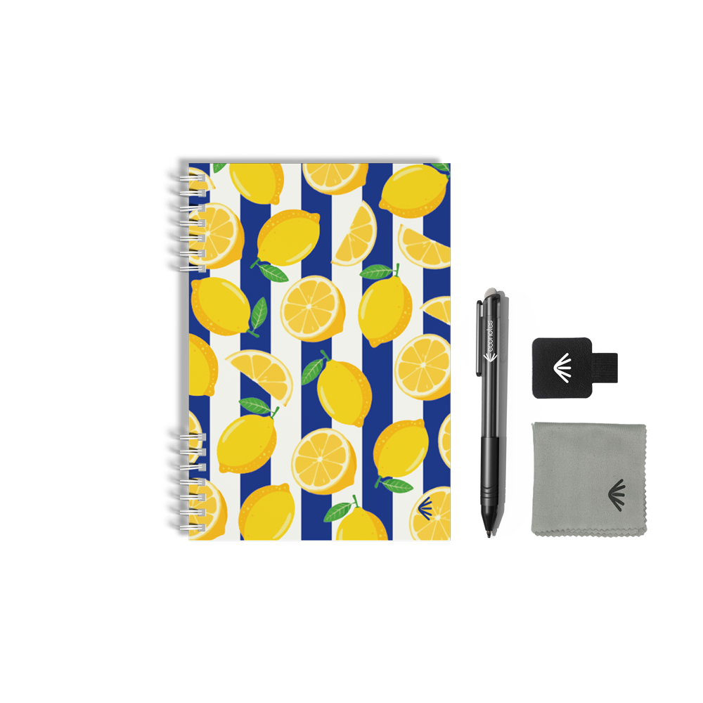 Cahier Citrons — Bleu