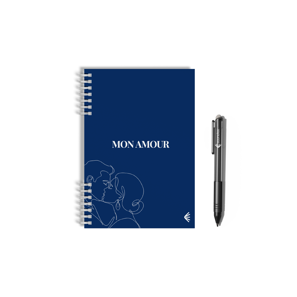 Carnet réutilisable A5 - édition limitée Saint-Valentin 