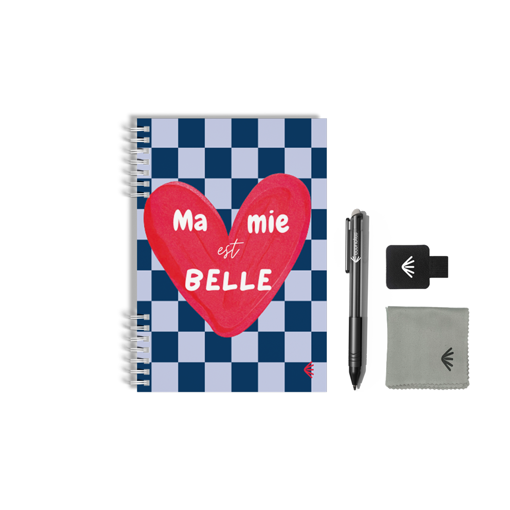 Carnet réutilisable A5 Pour mamie 