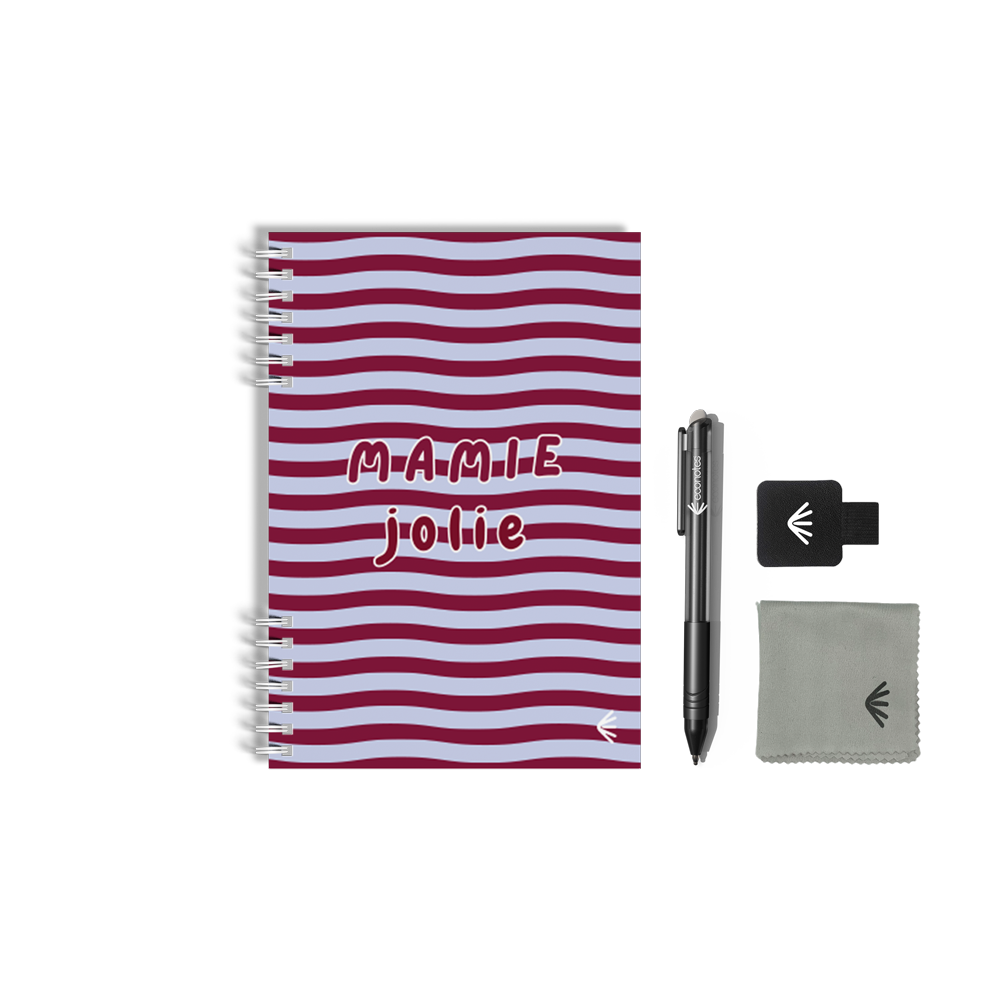 Carnet réutilisable A5 Pour mamie 