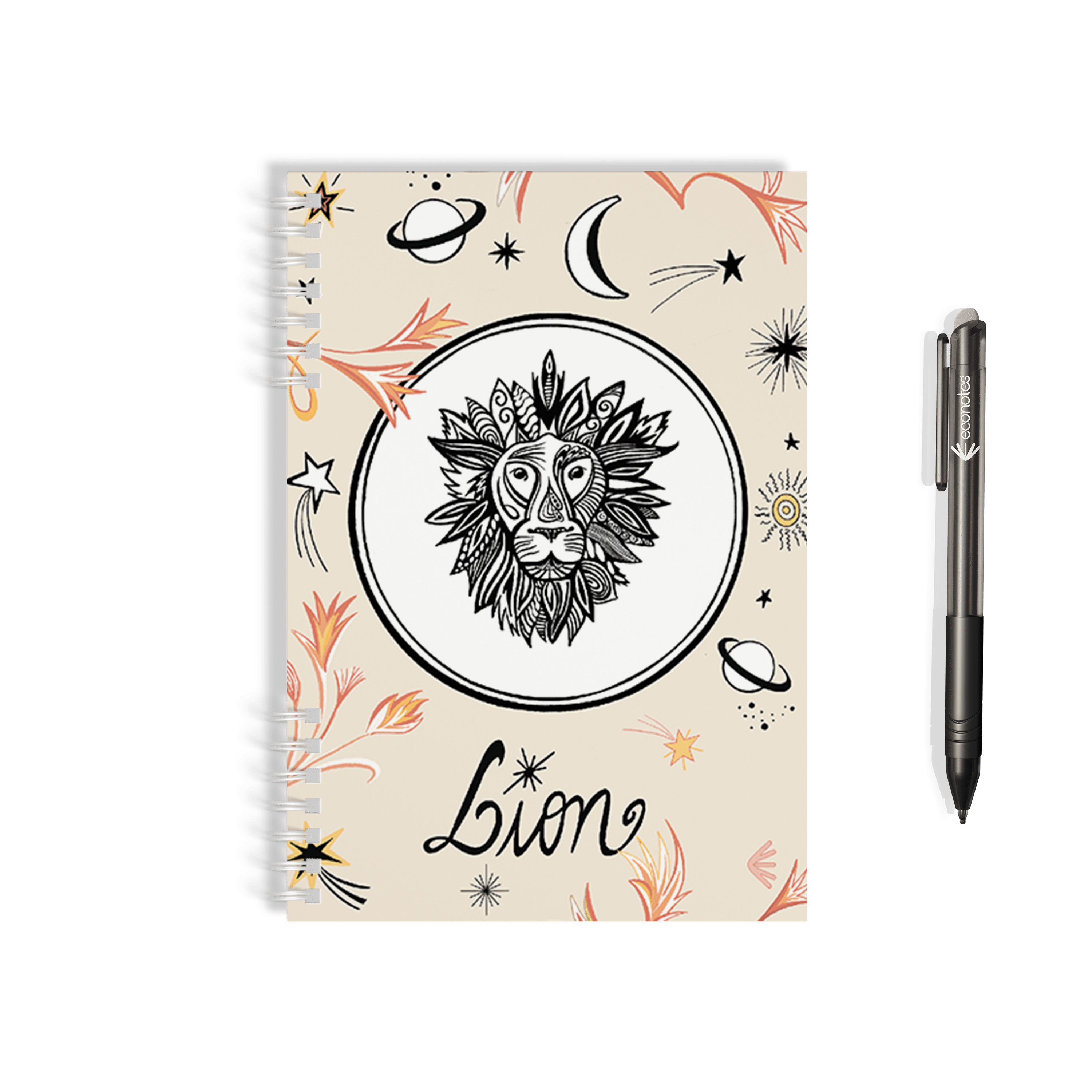 Carnet réutilisable A5 Astrologie - econotes™