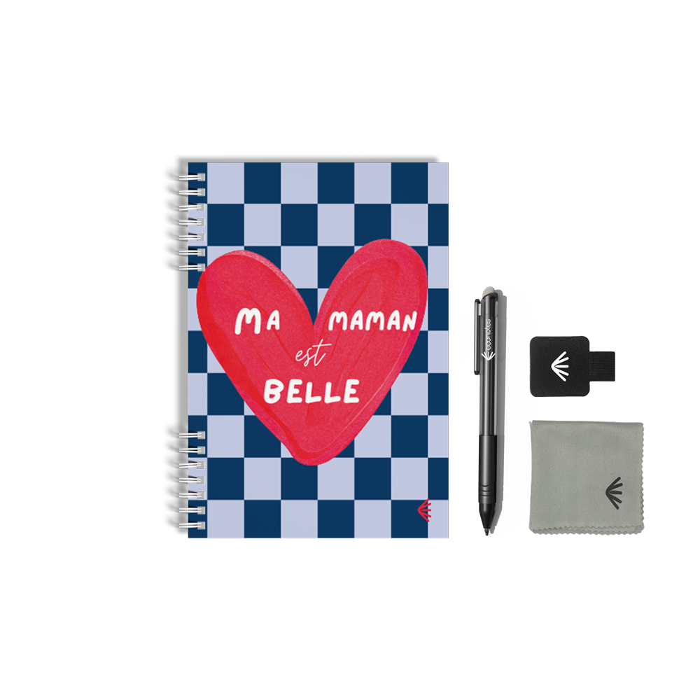 Carnet réutilisable A5 Pour Maman 