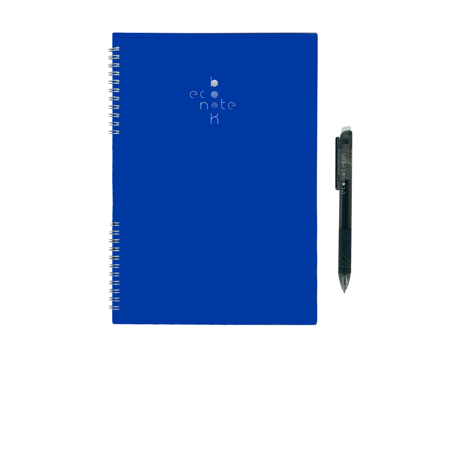 Cahier réutilisable bleu
