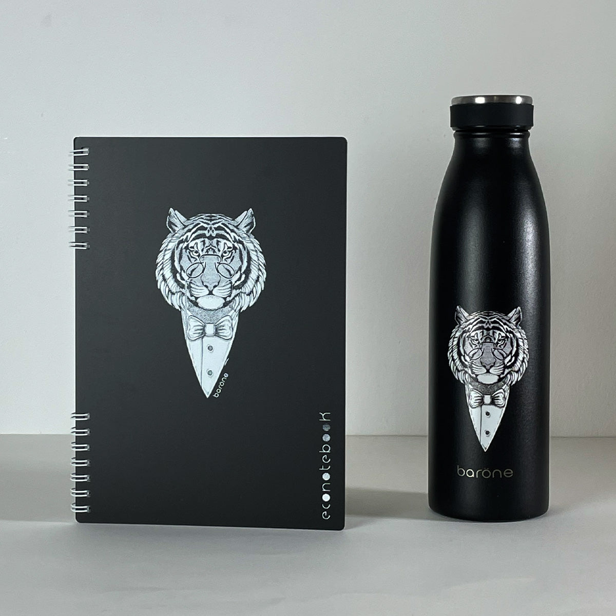 LIMITED EDITION Reusable notebook &amp; Baröne bottle 