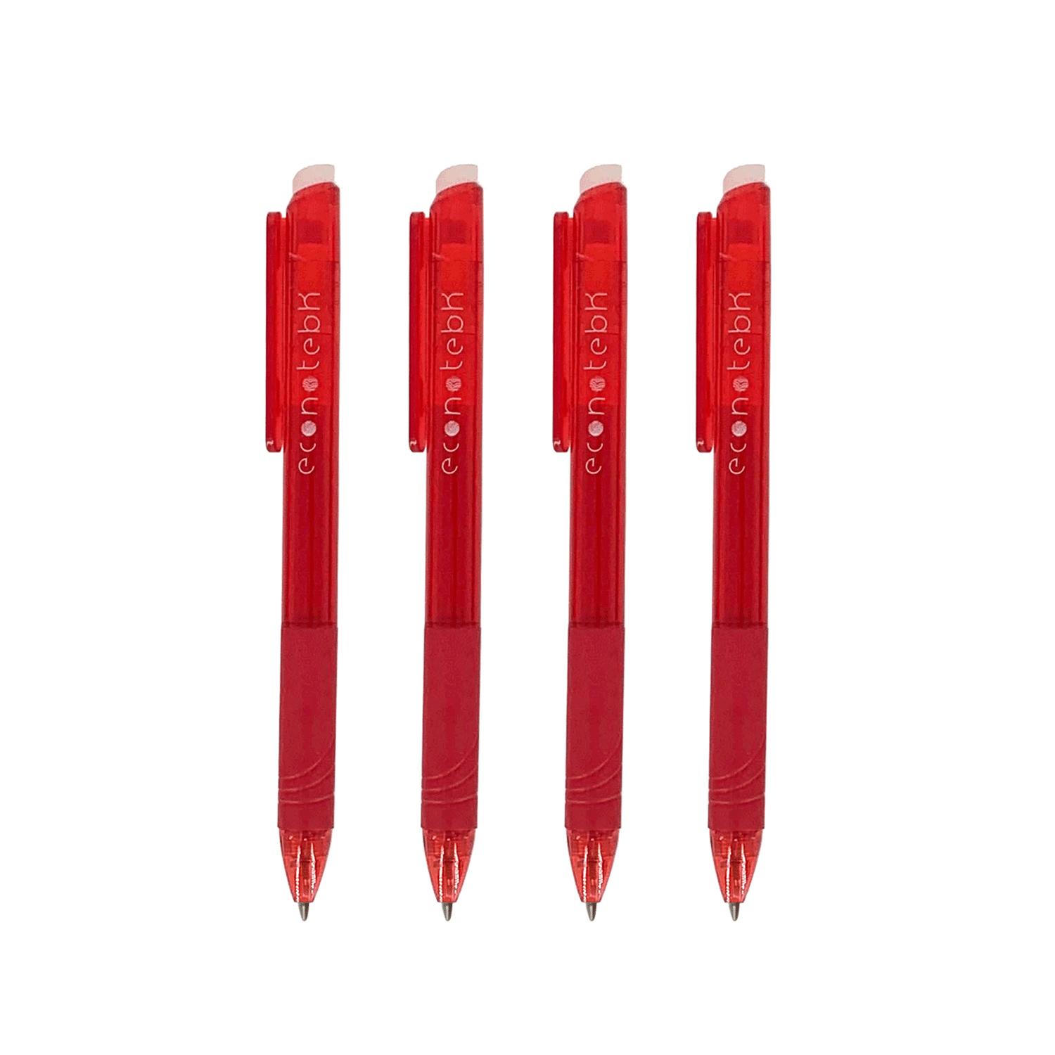 Stylos effaçables rouges