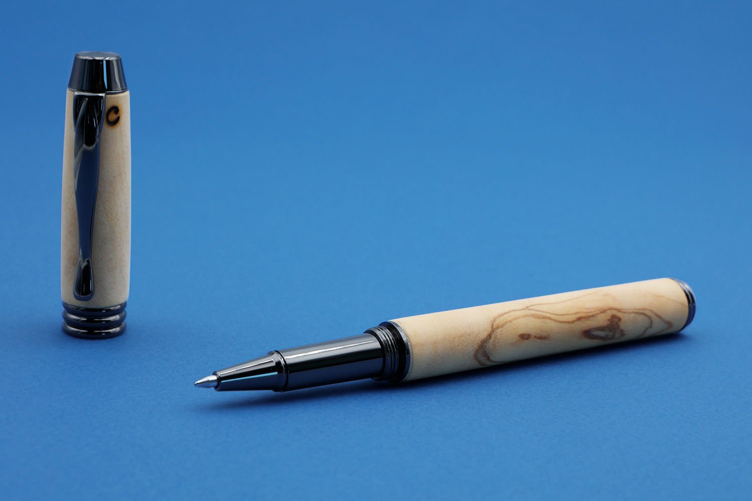 Stylo effaçable en bois - econotes™